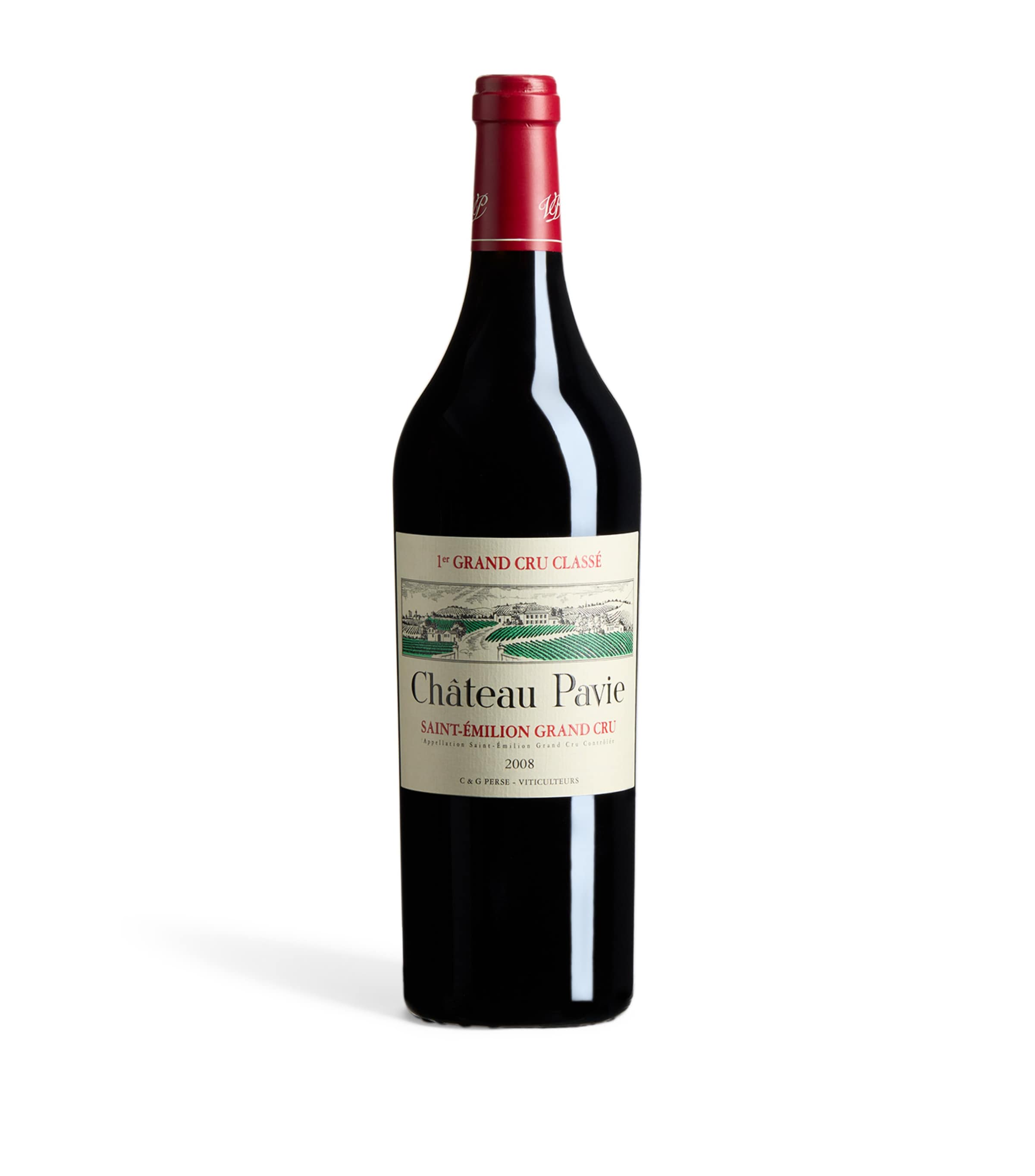 Château Pavie red wine Saint-Émilion Grand Cru 2008 75cl - British product