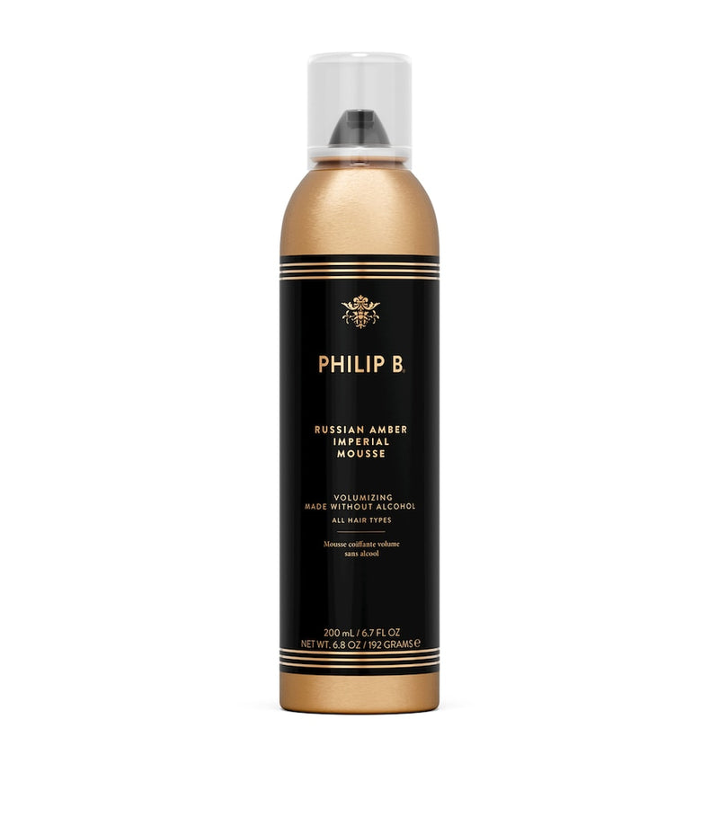 Philip B Russian Amber Imperial styling mousse 200ml, imported from the UK
