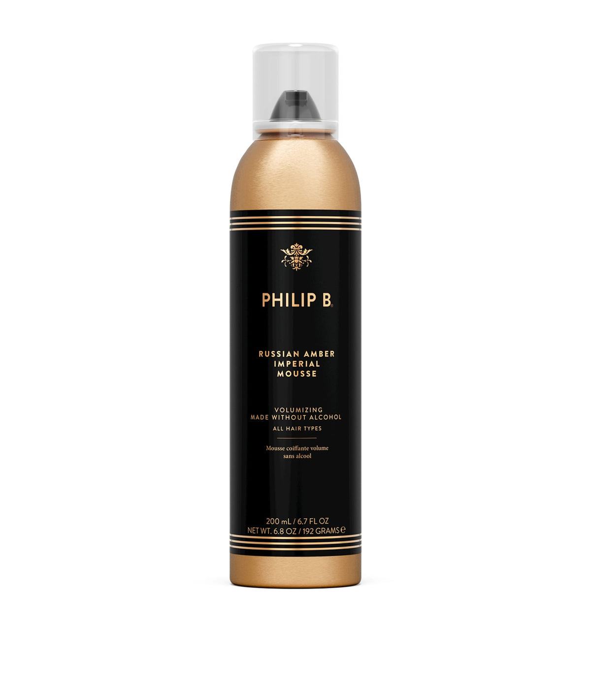 Philip B Russian Amber Imperial styling mousse 200ml, imported from the UK