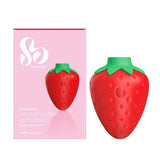 So Divine Strawberry Clitoral Suction Stimulator
