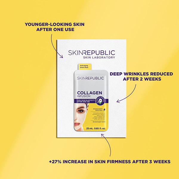 Skin Republic Collagen Infusion Sheet Mask 25ml GOODS Superdrug   