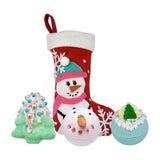 Bomb Cosmetics Snowlady Christmas stocking bath bomb gift set, UK version