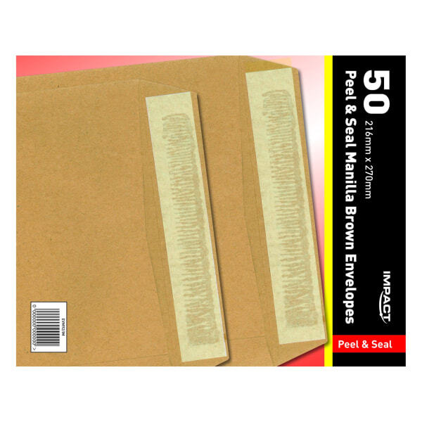 Impact Self Seal Manilla Envelope (Pack Of 50) GOODS Superdrug   