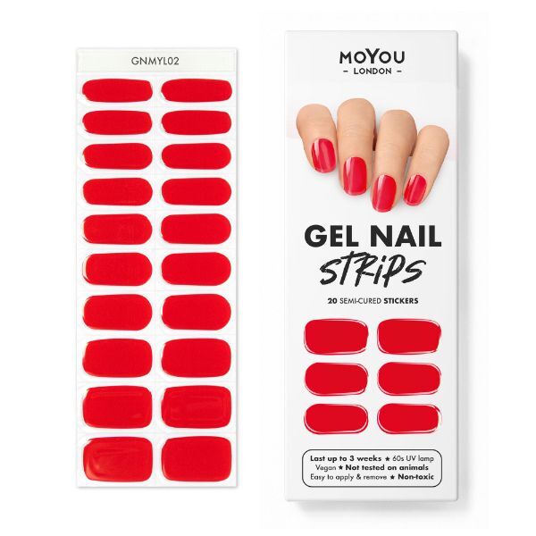 MoYou-London Gel Nail Strip - Red Ridding Hood GOODS Superdrug   