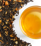 Harrods 175 Anniversary Edition apricot almond loose leaf green tea 225g, UK version