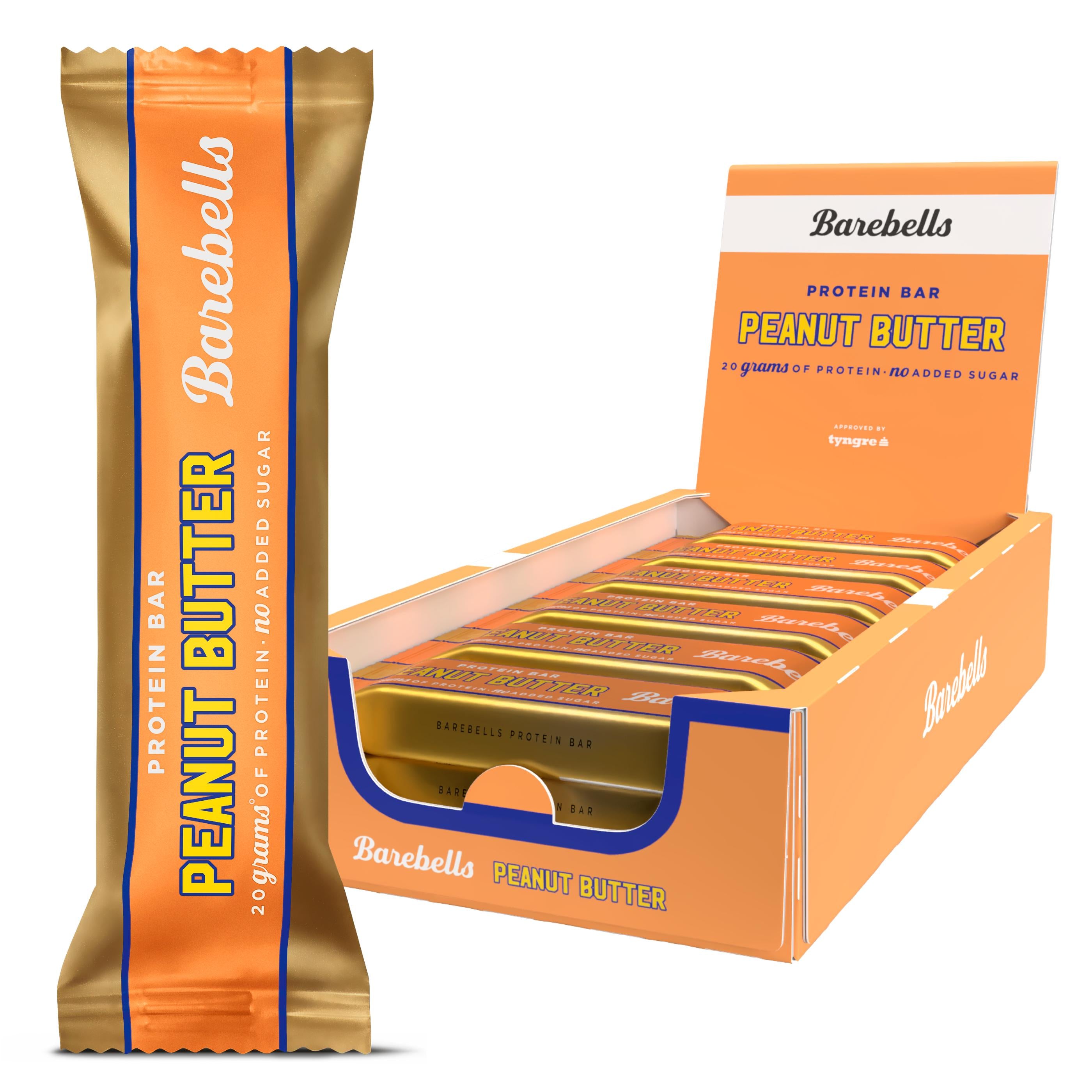 Barebells Peanut Butter Protein Bar 55g - British product
