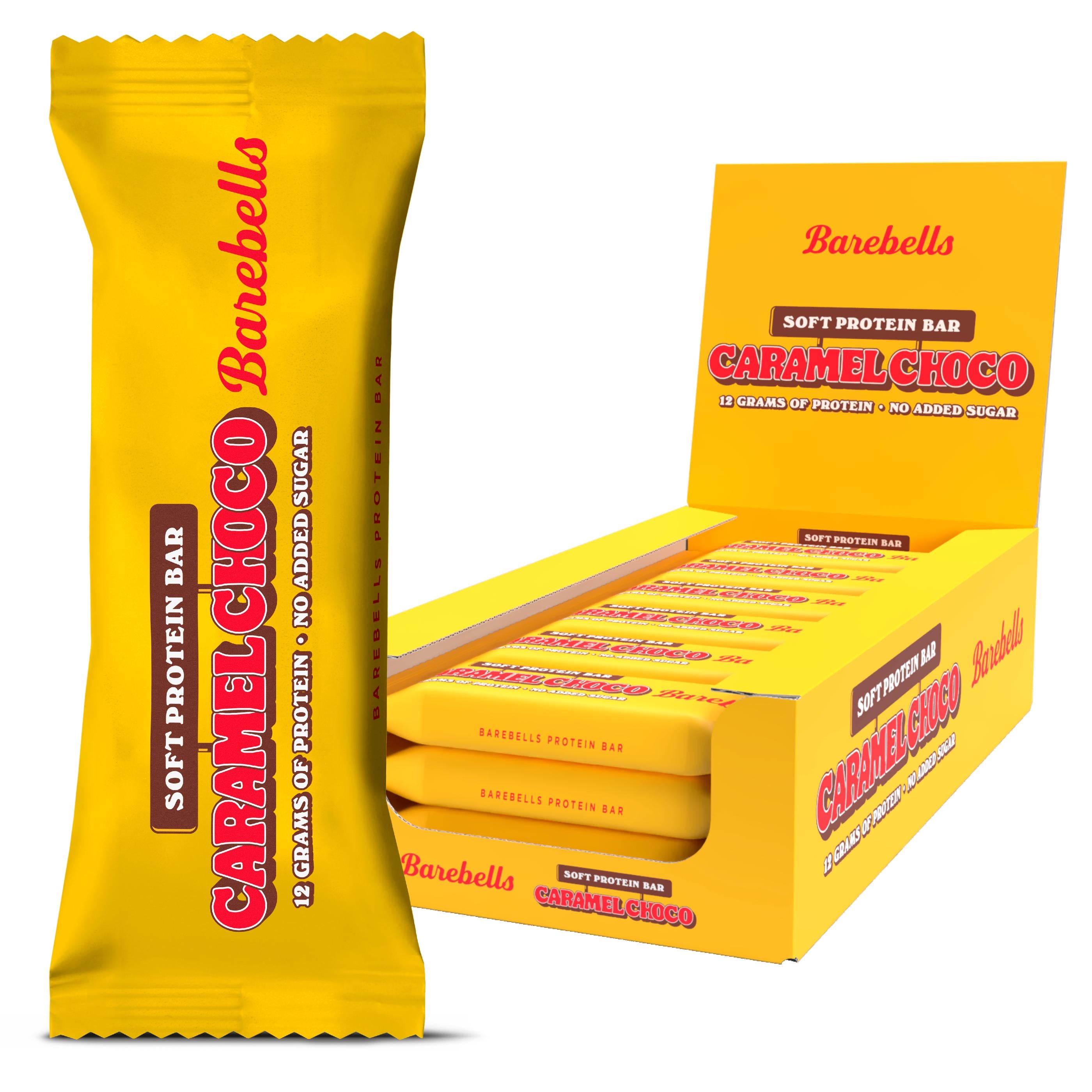Barebells protein bar Caramel Choco 40g - British product