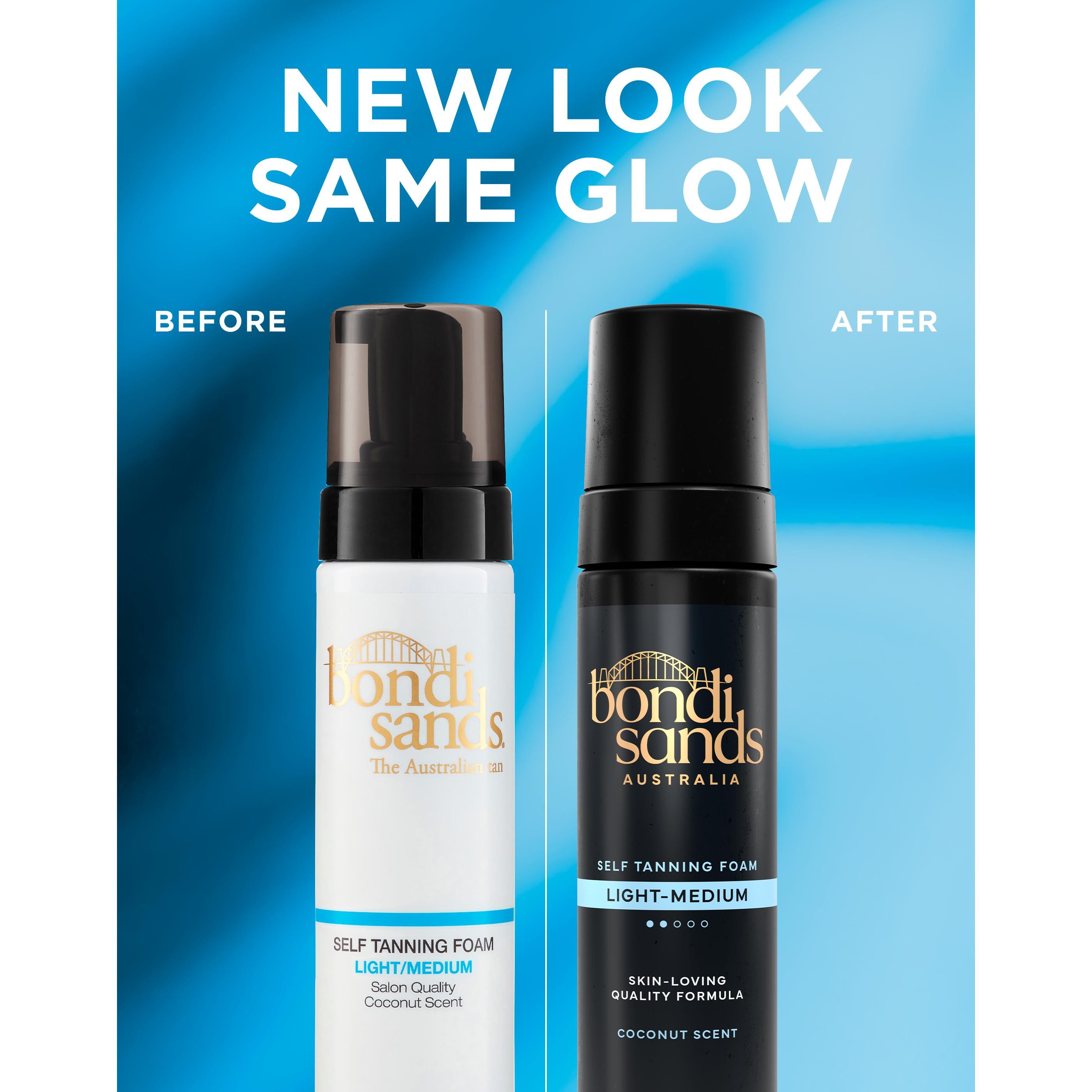 Bondi Sands self tanning foam 200ml Light/Medium - British product