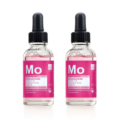 Costco UK Dr Botanicals Moroccan Rose Superfood Facial Oil 2 x 30ml- Buy online at McGrocer