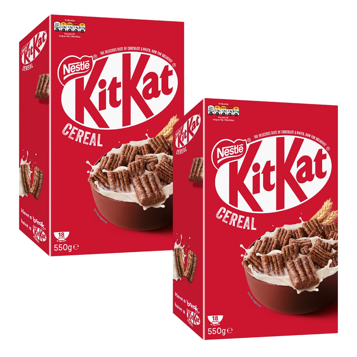 Nestle KitKat Cereal, 2 x 550g GOODS Costco UK