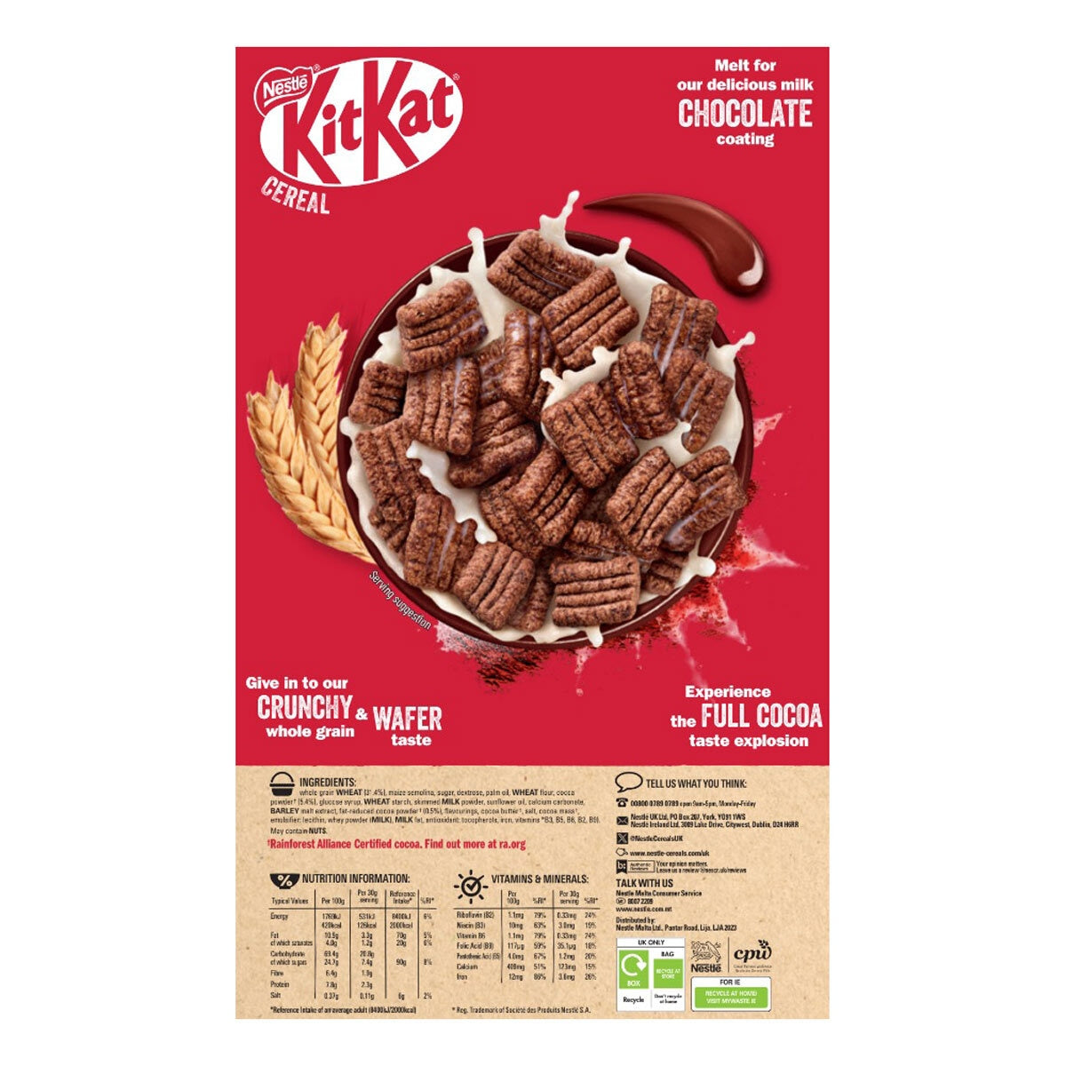 Nestle KitKat Cereal, 2 x 550g GOODS Costco UK