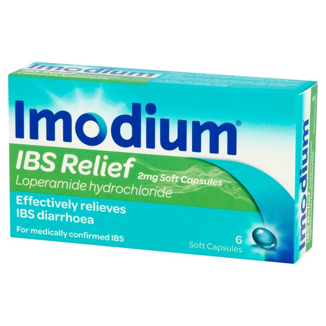 Imodium Capsules for IBS Diarrhoea Relief   6 per pack GOODS M&S   