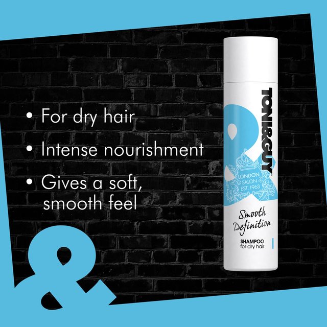 Toni & Guy Smooth Definition Shampoo   250ml