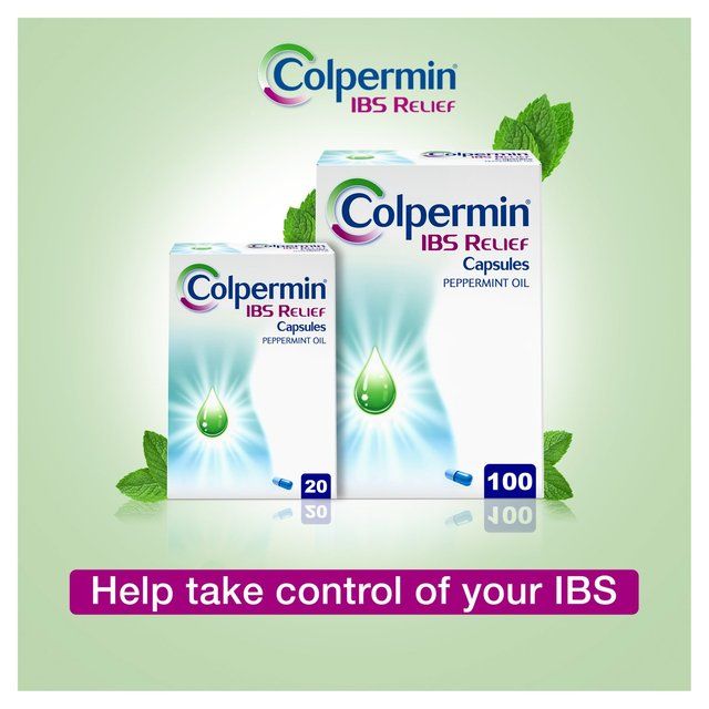 Colpermin IBS BP Relief Peppermint Oil   100 per pack GOODS M&S   