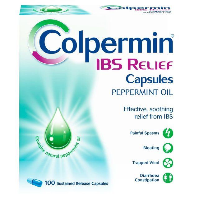 Colpermin IBS BP Relief Peppermint Oil   100 per pack GOODS M&S   