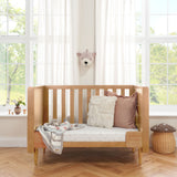 Tutti Bambini Japandi 4 Piece Nursery Set, Light Oak Finish GOODS Costco UK