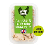 Moy Park Flamegrilled Chunky Chicken Breast Pieces   200g GOODS M&S   