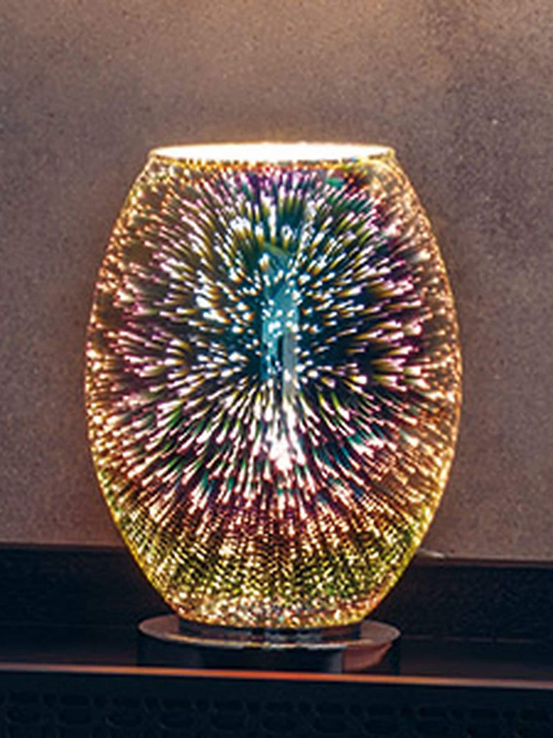 Gallery Home Sarah Touch Table Lamp holographic glass 24cm - British product
