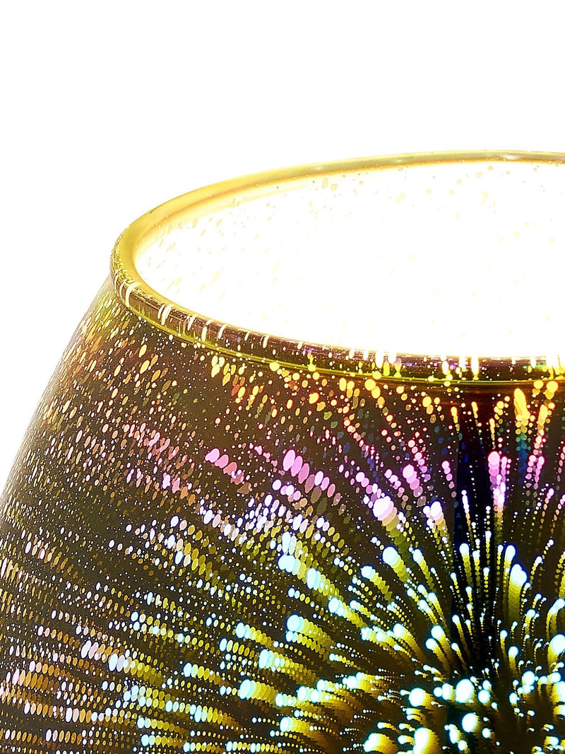 Gallery Home Sarah Touch Table Lamp holographic glass 24cm - British product