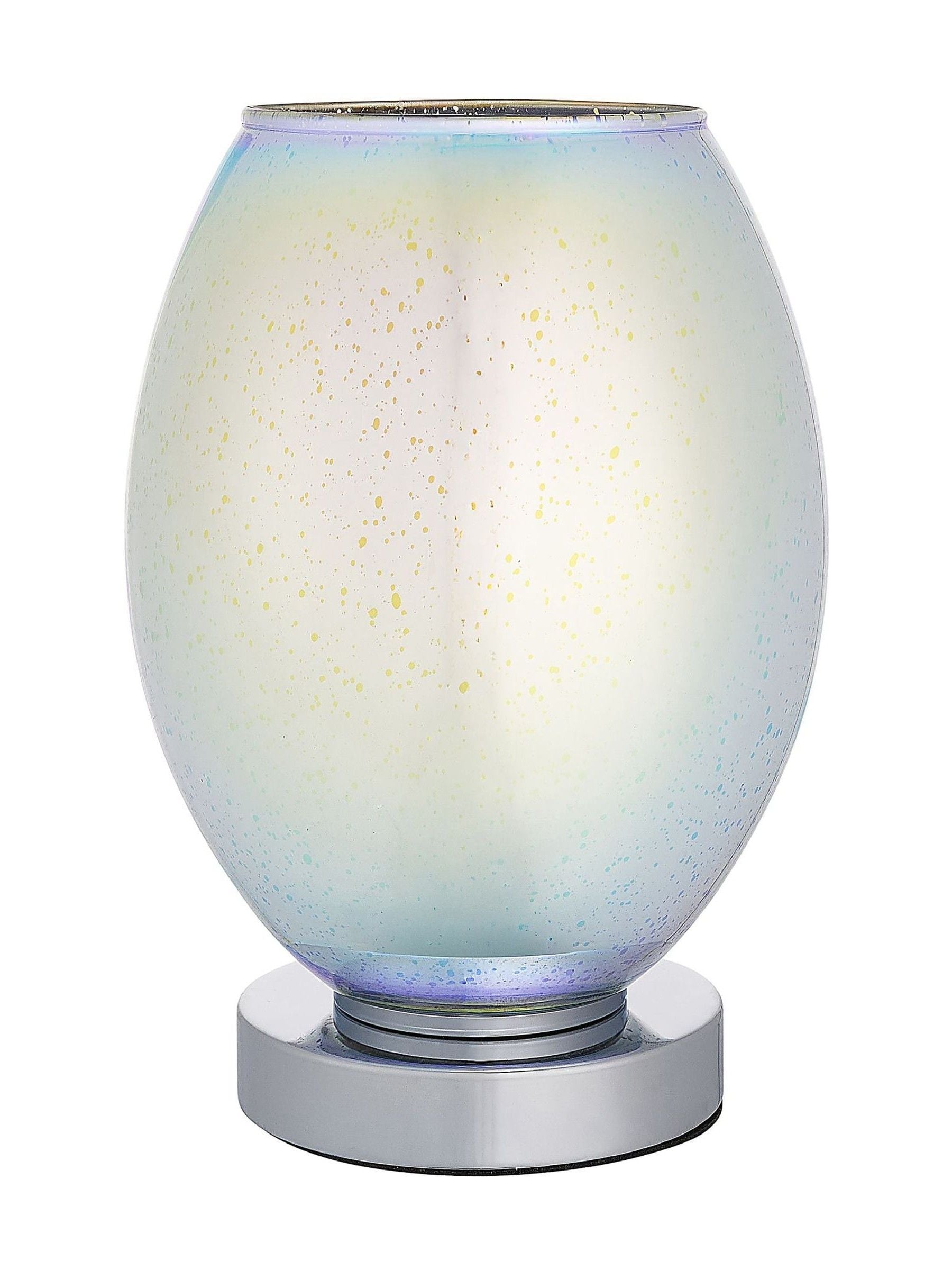 Gallery Home Sarah Touch Table Lamp holographic glass 24cm - British product