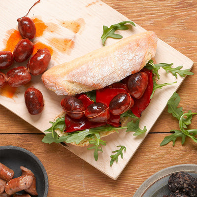 Costco UK Brindisa Mini Spansk Mild Matlaging Chorizo Pølser 2kg - Kjøp online hos McGrocer