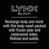 Lynx Black Body Wash Shower Gel   500ml GOODS M&S   