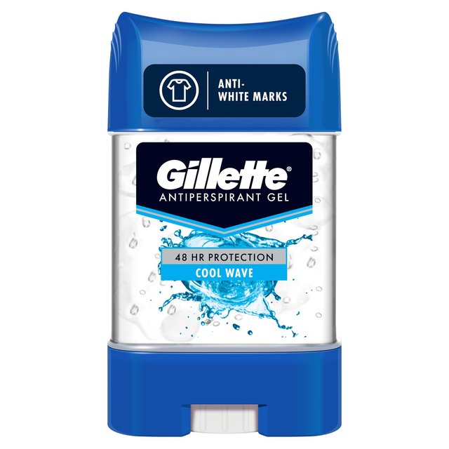 Gillette Antiperspirant & Deodorant Clear Gel Cool Wave   70ml GOODS M&S   