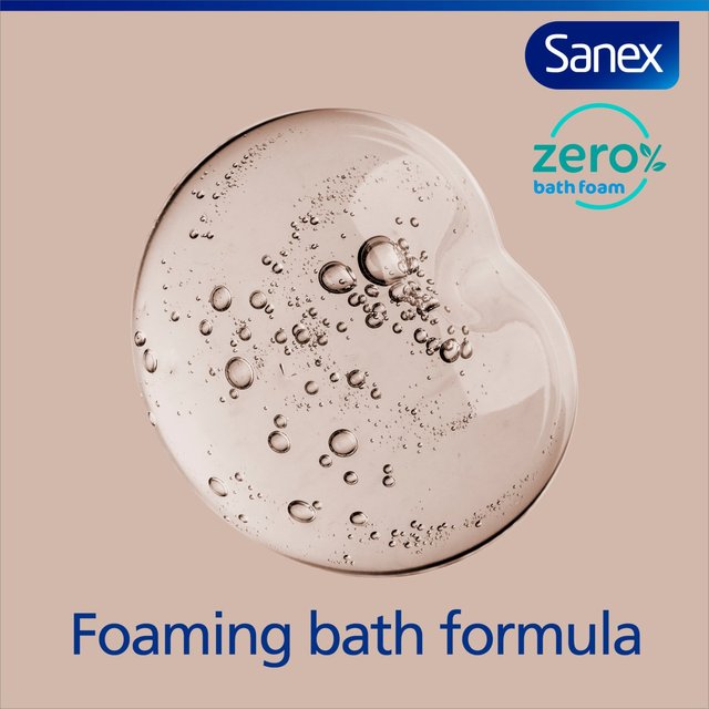 Sanex Zero % Normal Skin Bubble Bath Cream   450ml GOODS M&S   