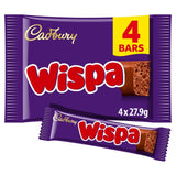 Cadbury Wispa Chocolate Bar Multipack   4 x 27.9g GOODS M&S   