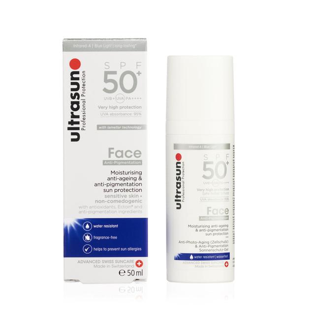 Ultrasun SPF 50+ Anti Pigmentation Face Sunscreen   50ml GOODS M&S   