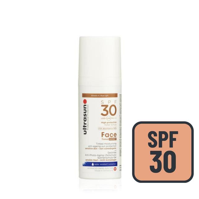 Ultrasun SPF 30 Face Tinted Sunscreen   50ml