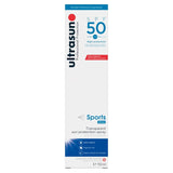 Ultrasun SPF 50 Sports Spray Sunscreen   150ml GOODS M&S   