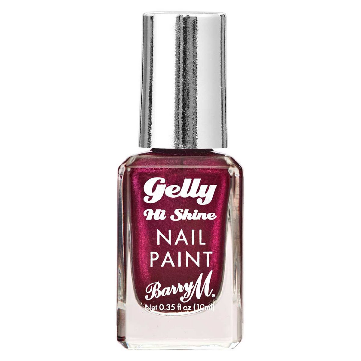 Barry M Gelly Hi Shine Nail Paint Beetroot 10ml Body Care Boots   