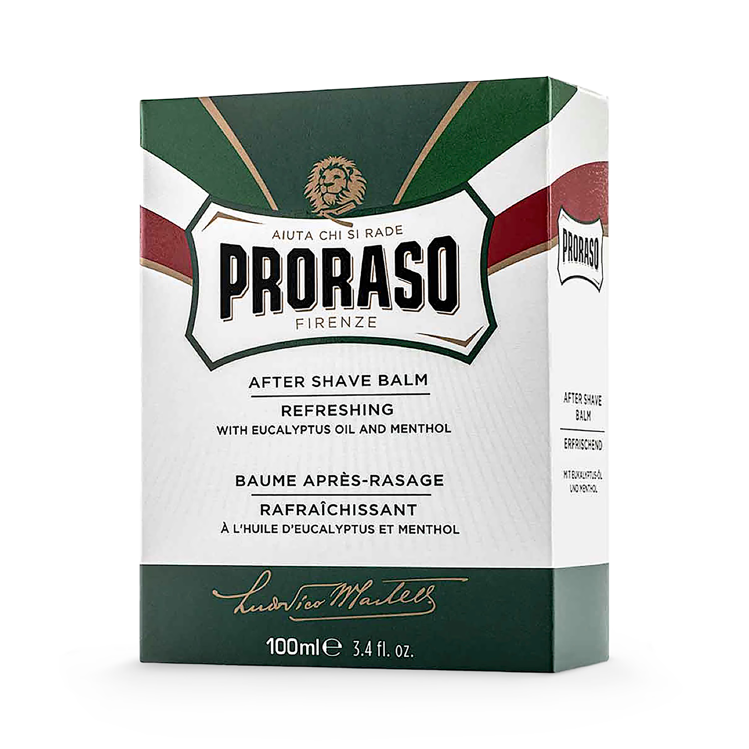 Proraso aftershave balm refreshing 100ml, imported from the UK