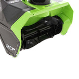 Greenworks 40V (4Ah) 51cm Hand-Propelled Cordless Snow Thrower with 2 x 4Ah Batteries and 40V Charger GOODS Costco UK