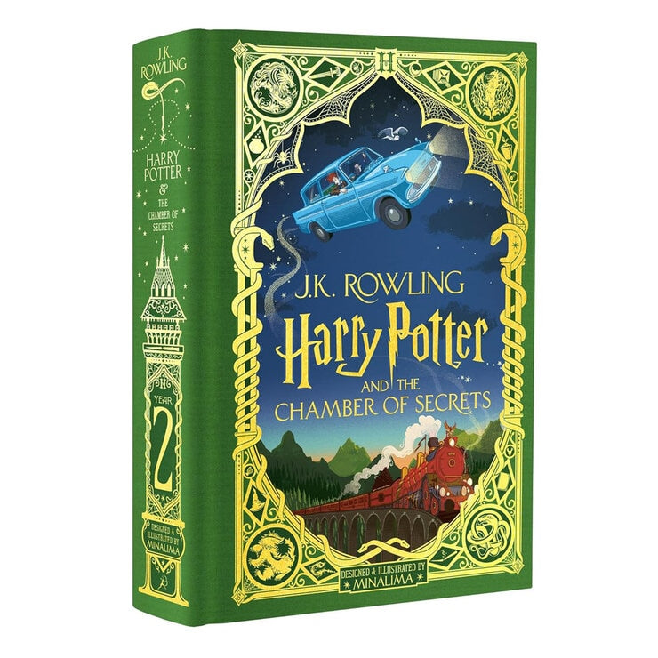 Harry Potter MinaLima Chamber of Secrets illustrated hardback - British product