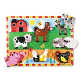 Melissa & Doug Farm Chunky Puzzle GOODS M&S   