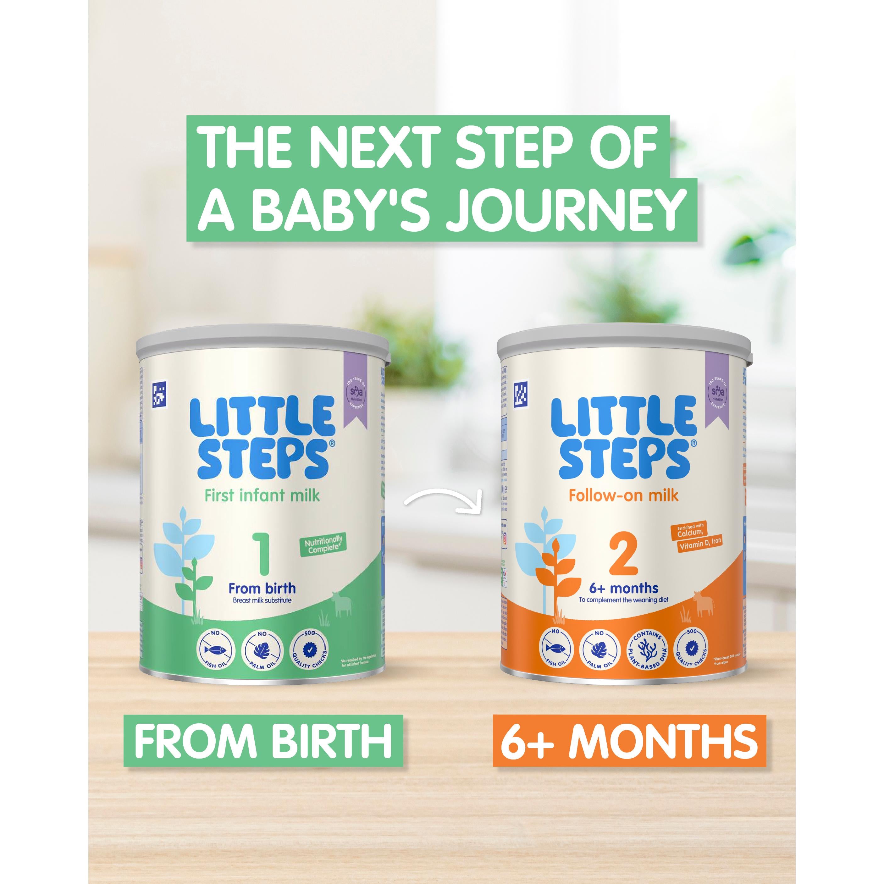 Little Steps infant formula first milk 800g (British brand)