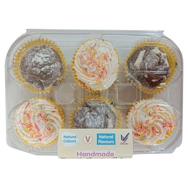 Emma's Local Favourites 6pk Cupcakes   6 per pack GOODS M&S   