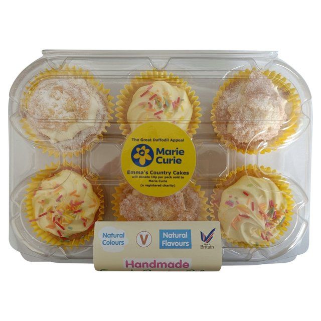 Emma's Local Favourites 6pk Cupcakes   6 per pack GOODS M&S   