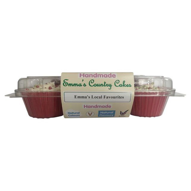 Emma's Local Favourites 6pk Cupcakes   6 per pack GOODS M&S   