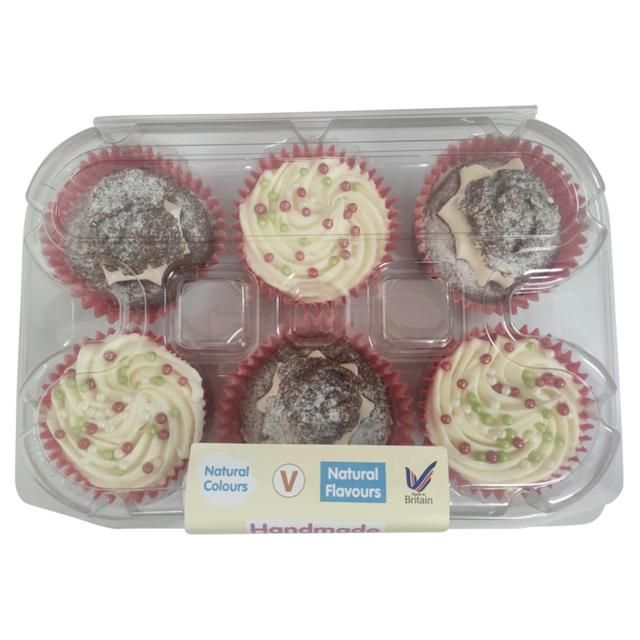 Emma's Local Favourites 6pk Cupcakes   6 per pack GOODS M&S   