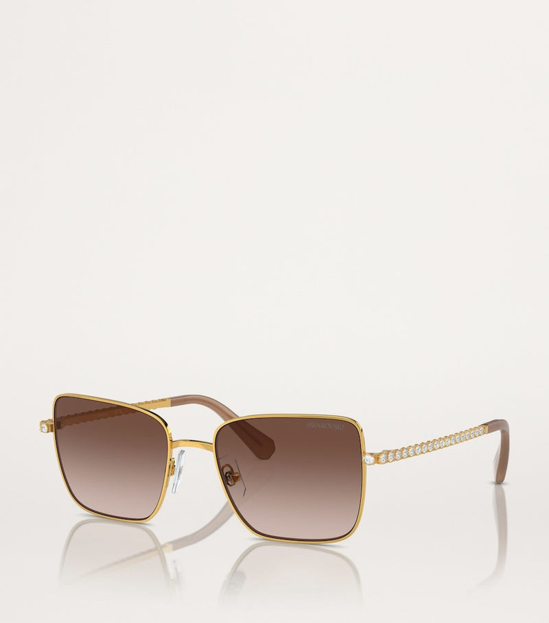 Swarovski metal frame sunglasses SK7015, UK version
