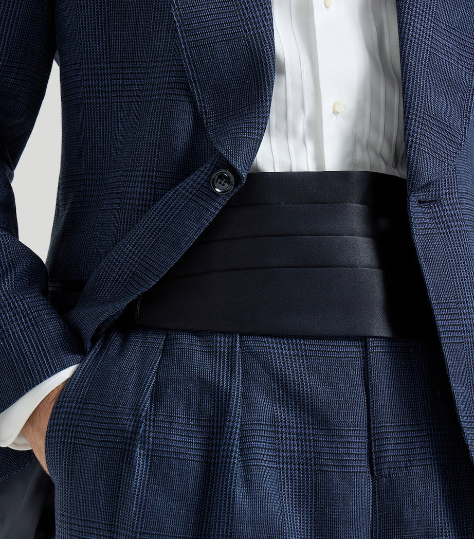 Brunello Cucinelli cummerbund cotton-silk, imported from the UK