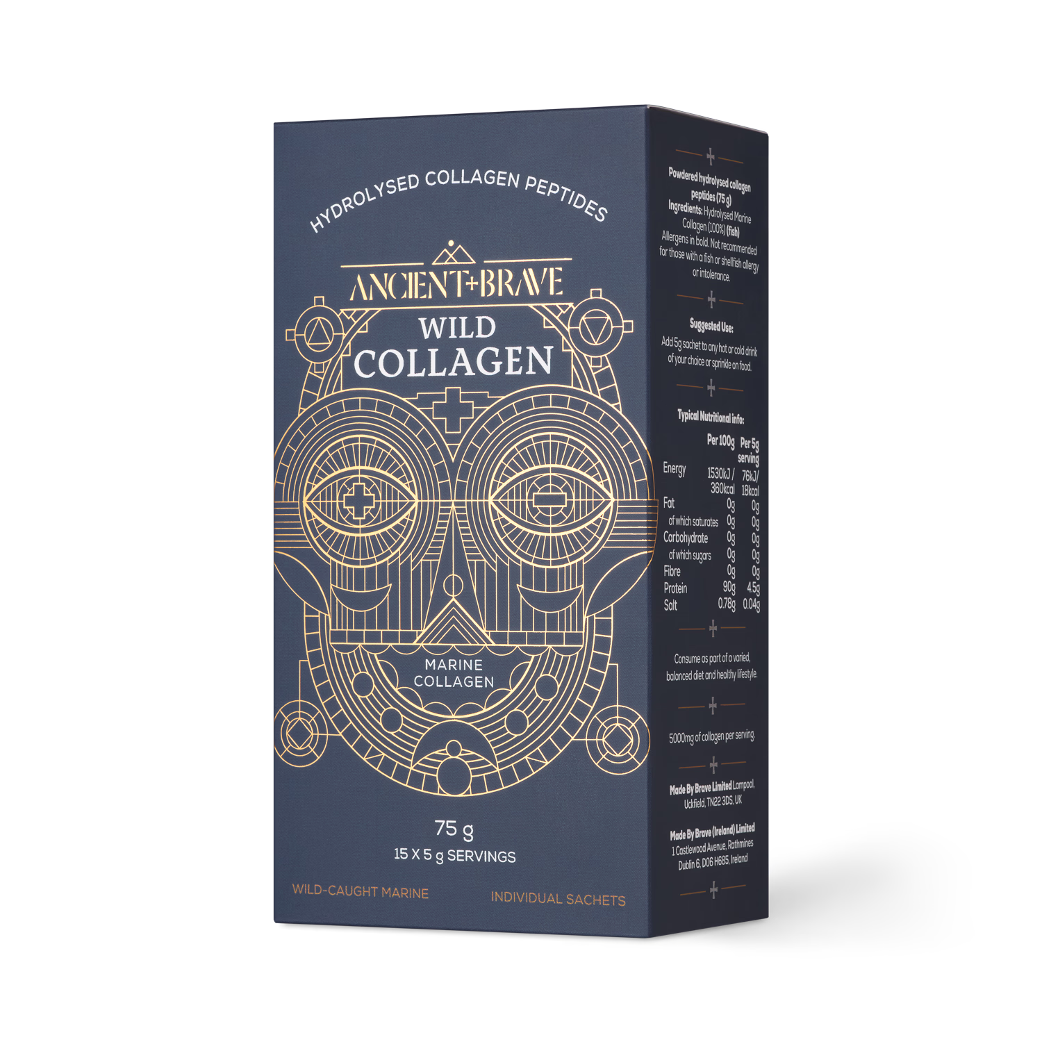 Ancient+Brave Wild Collagen sachets 15-pack - British product