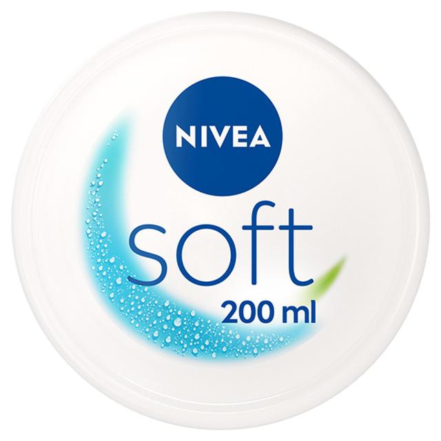 NIVEA Soft Moisturiser Cream for Face Hands & Body   200ml GOODS M&S   