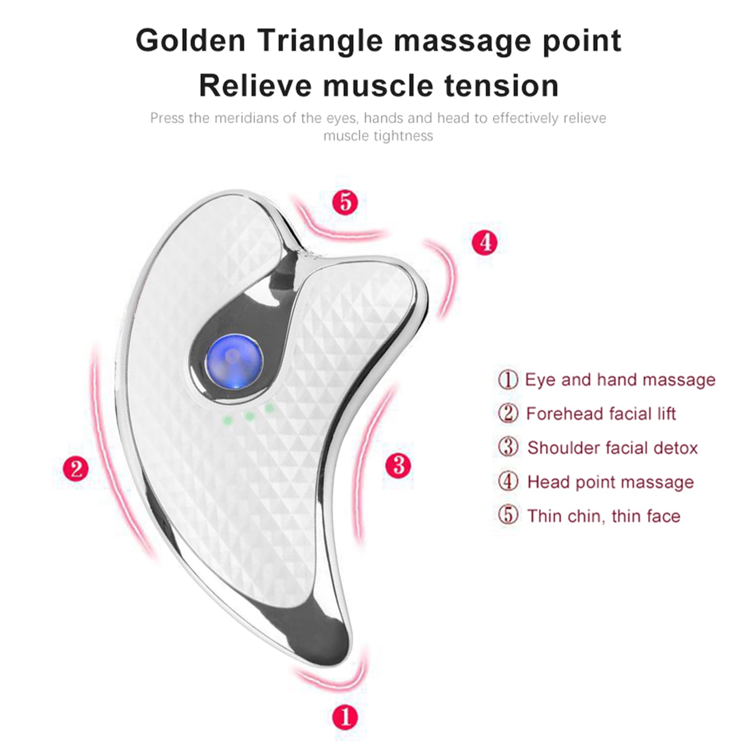 Erth Skin London sonic vibration GuaSha face massager - British product