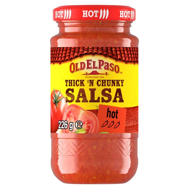 Old El Paso Thick & Chunky Hot Salsa   226g GOODS M&S   