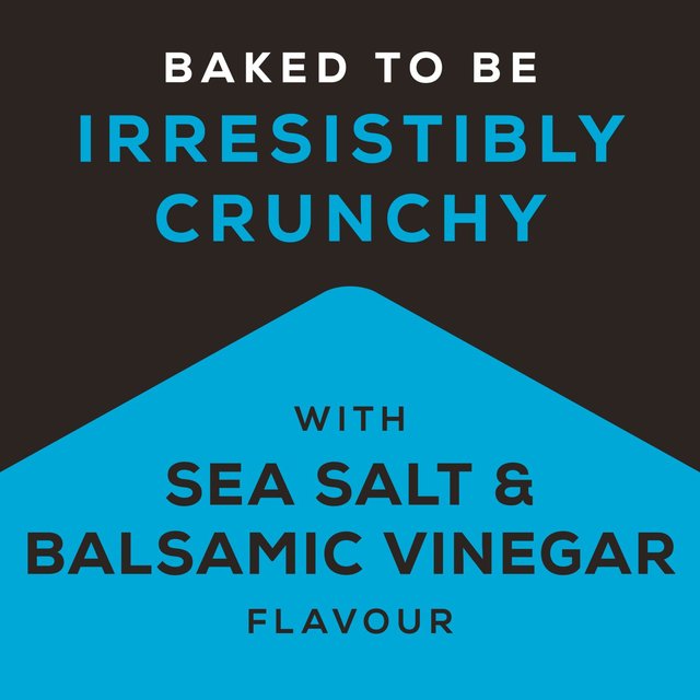 Jacob's Cracker Crisps Sea Salt & Balsamic Vinegar   150g GOODS M&S   