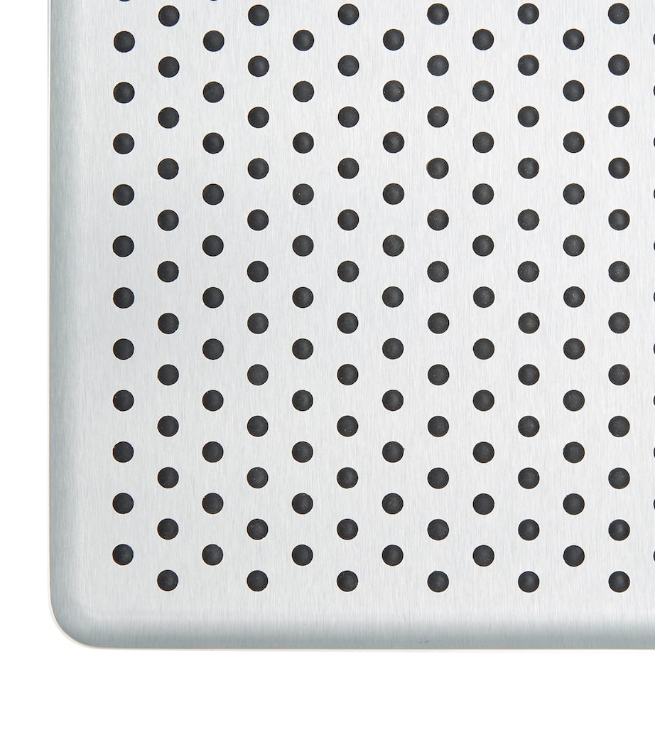 Kaymet brushed anodised aluminium serving tray for canapés, UK version
